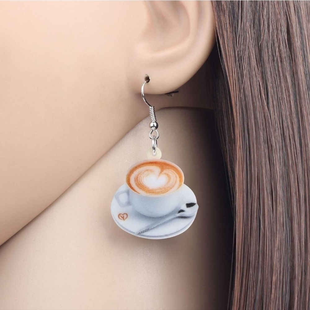 Coffee Cup Earrings